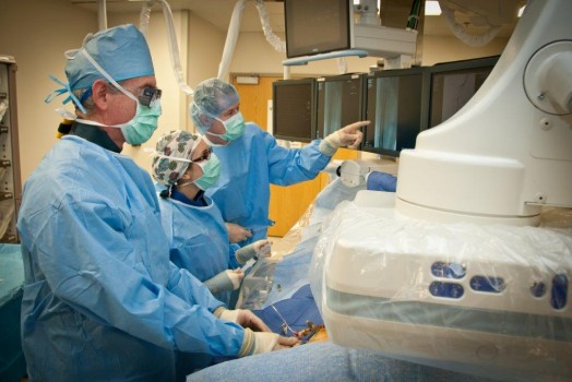 Interventional Radiologist at work Interventional Radiologist at work
