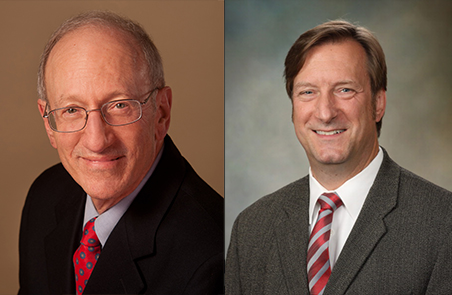 Paul E. Wallner, DO, ABR Associate Executive Director for Radiation Oncology; Brian J. Davis, MD, PhD, ABR Trustee; and Anthony Gerdeman, PhD, ABR Director of Exam Services