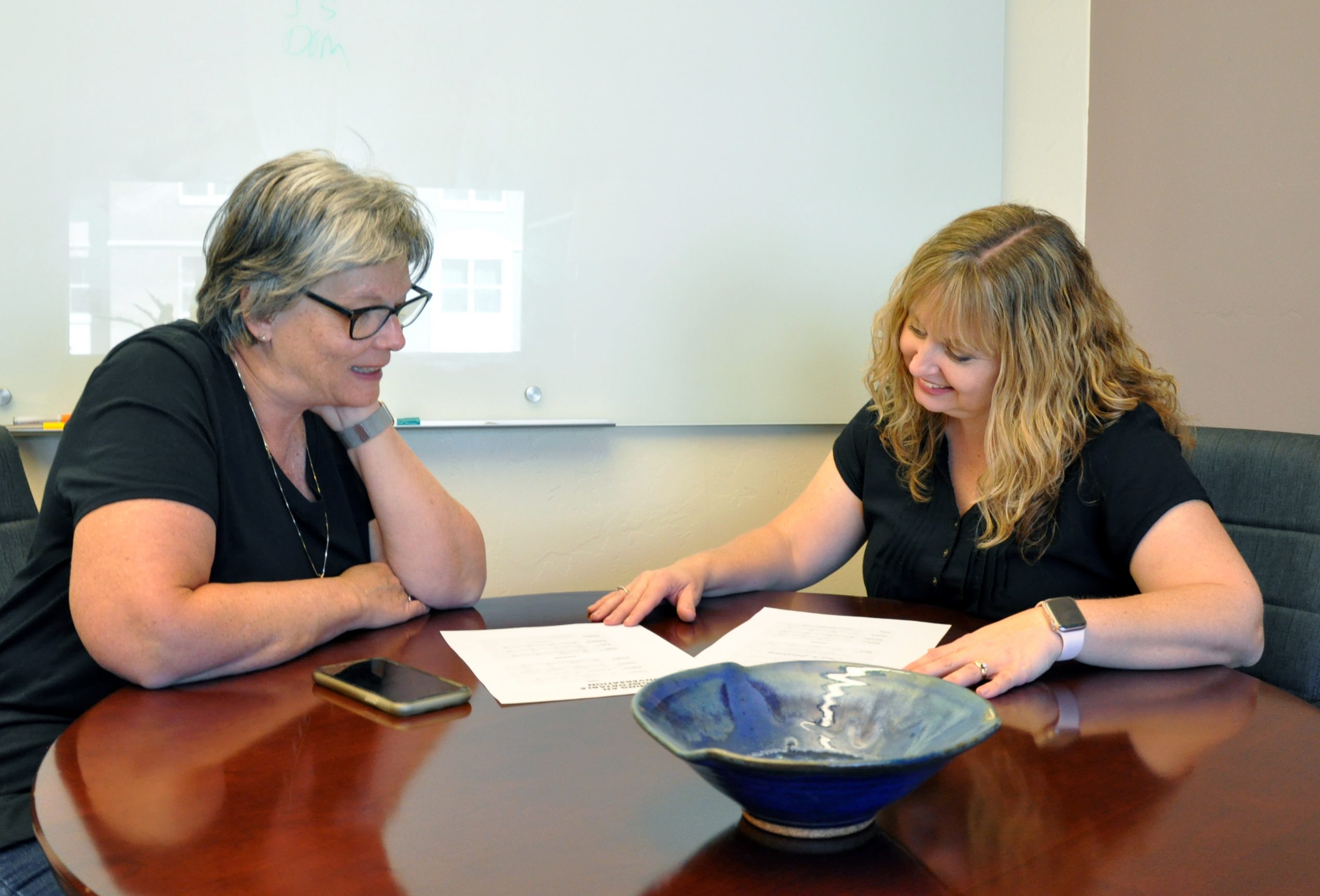 ABR Managing Director Karyn Howard and ABR Human Resources Manager Brooke Smith