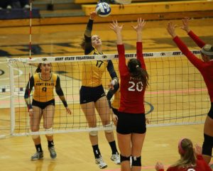 After graduating with an applied physics degree, Bittinger went on to play one pro volleyball season in Austria.
