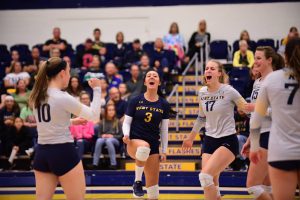 Kelsey Bittinger was a three-time first-team All-Mid-American Conference volleyball star at Kent State.