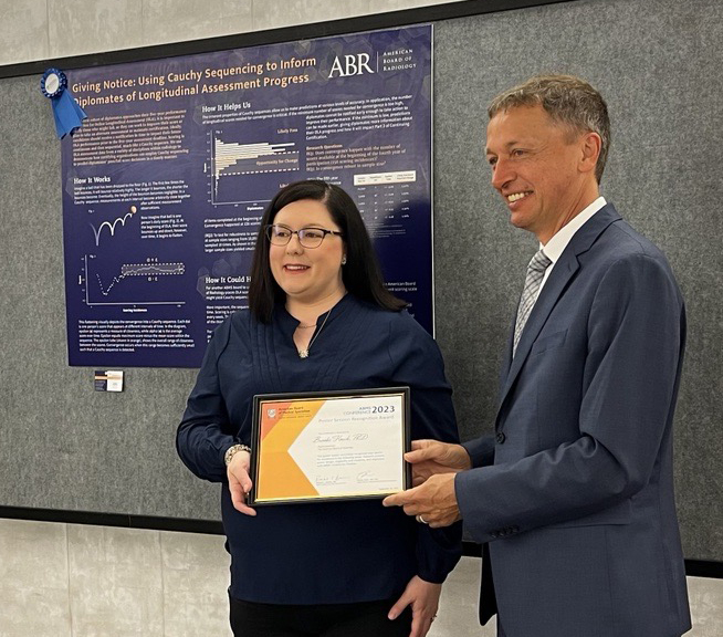 Announcements: ABR Poster in Top Three at ABMS Conference